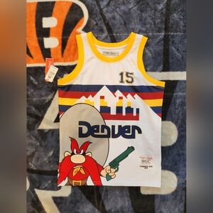 New HeadGear Classic Denver Nuggets Jersey Size Men Small
